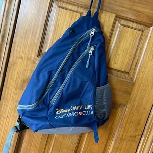 Disney Cruise Line Gold backpack Never used